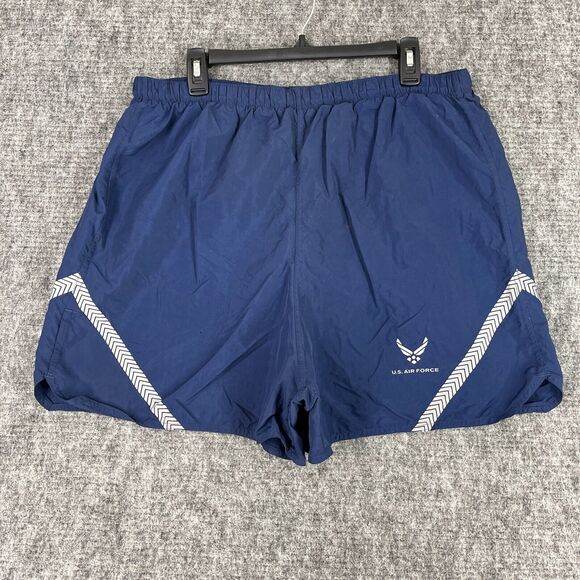 Air Force Shorts Mens 3XL Blue Physical Training Uniform Trunks Vintage Military - Picture 1 of 11